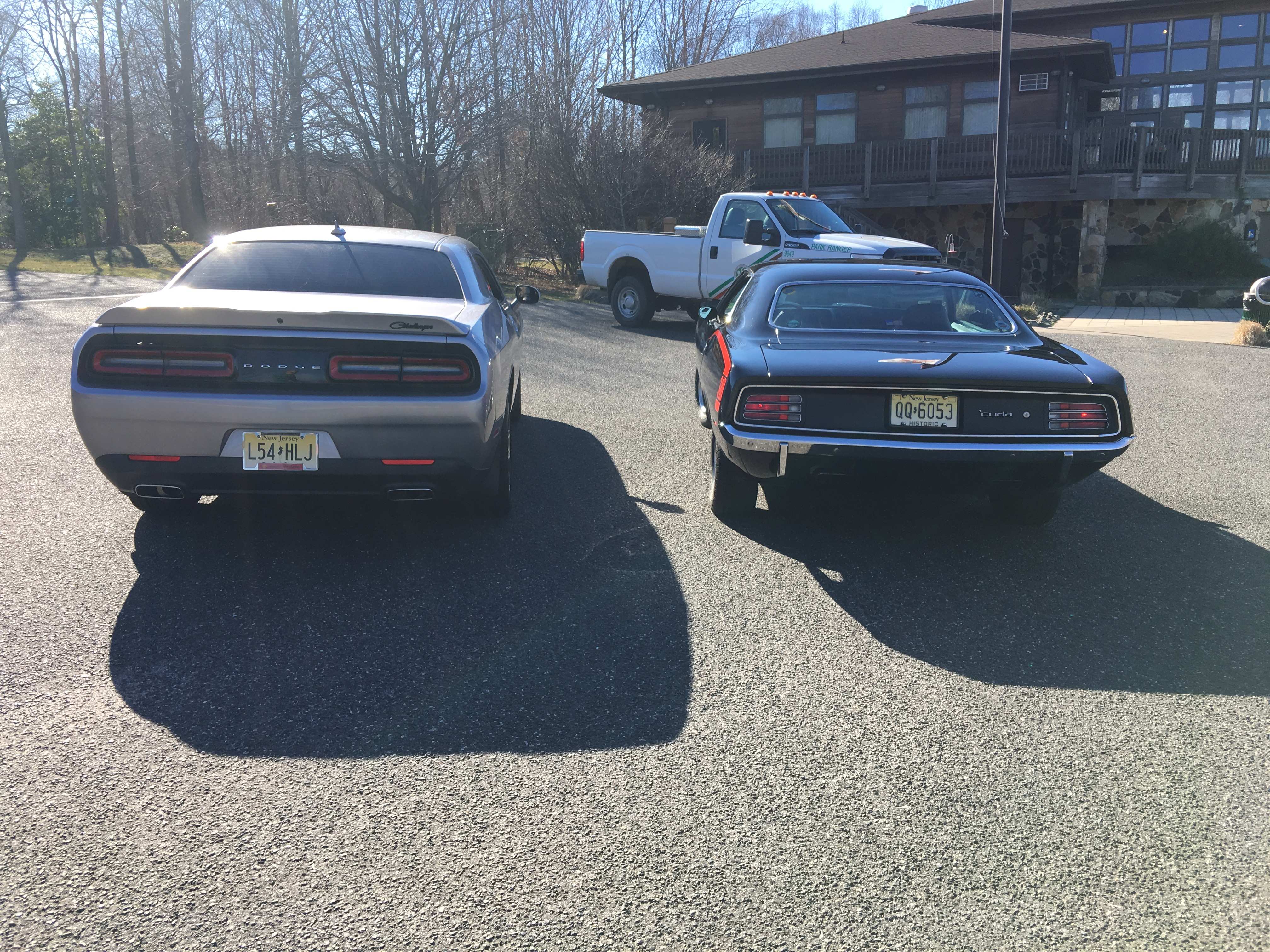 'cuda & Challanger.JPG