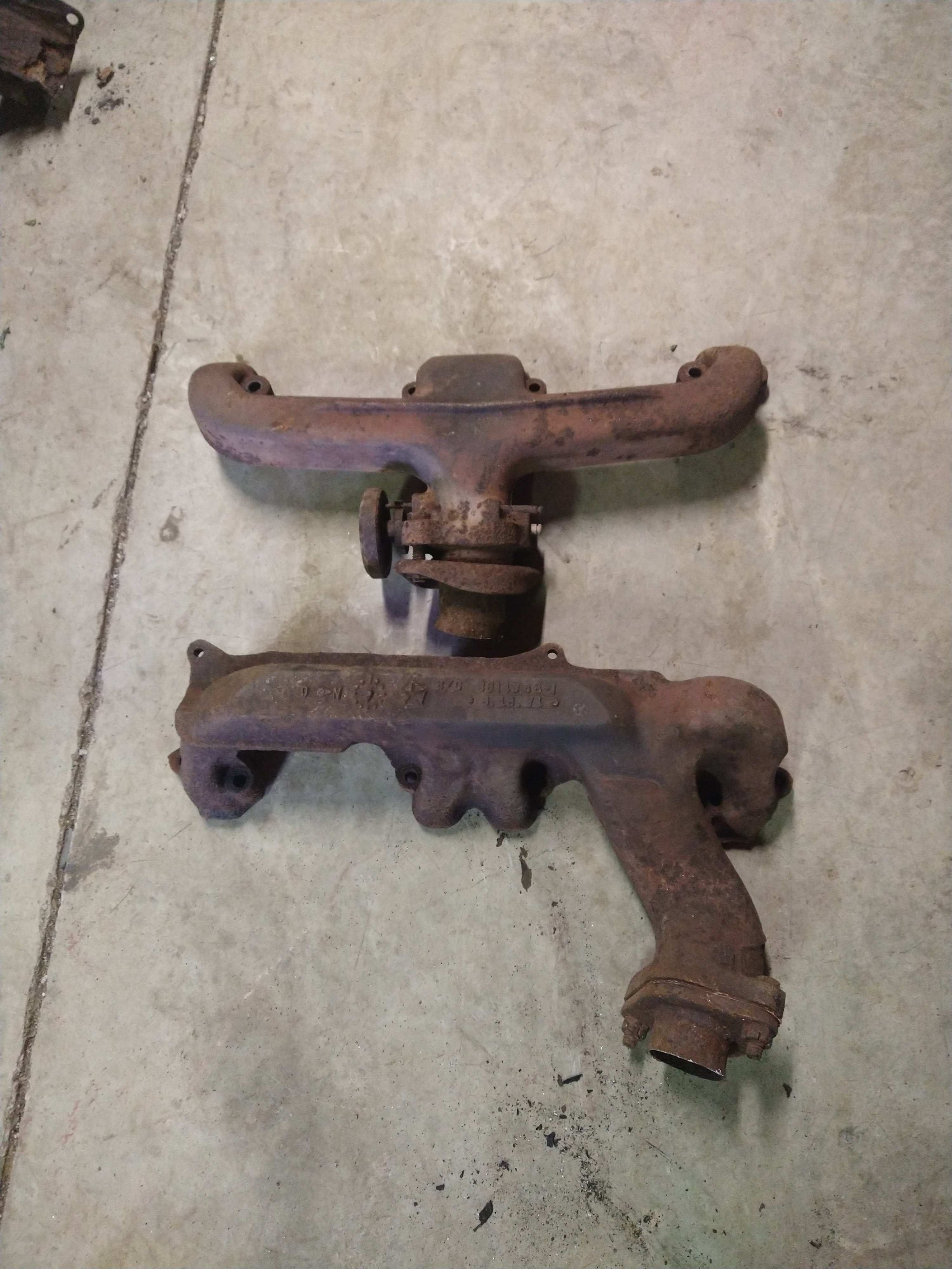 SOLD - 72-73 340 exhaust manifolds | For E Bodies Only Mopar Forum