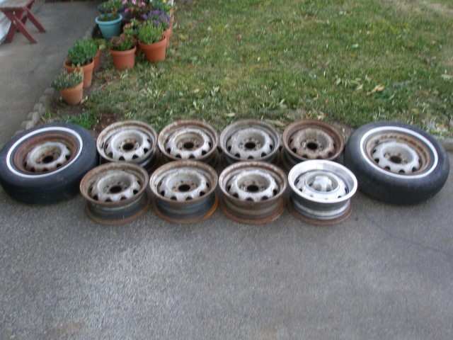 SOLD - RALLYE WHEELS. 14